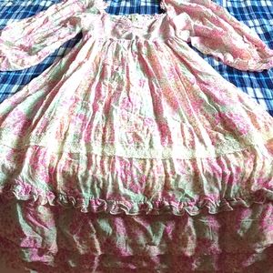Disty Print Dress